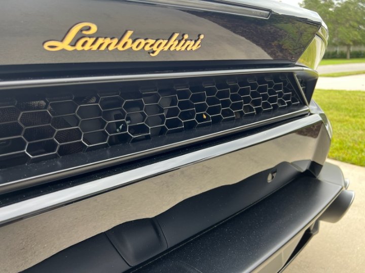 ChromeKarats gold plating work — Lamborghini Gold Emblem